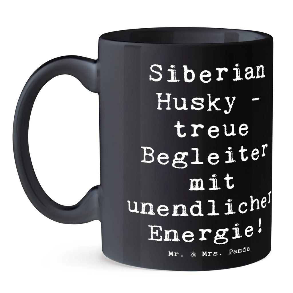 Tasse Spruch Siberian Husky Energie Tasse mit Motiven, Geschenktasse, Kaffeetasse, Bürotasse, Keramiktasse, Porzellantasse, Teetasse, Tasse, Tasse mit Zitaten, Hund, Hunderasse, Rassehund, Hundebesitzer, Geschenk, Tierfreund, Schenken, Welpe