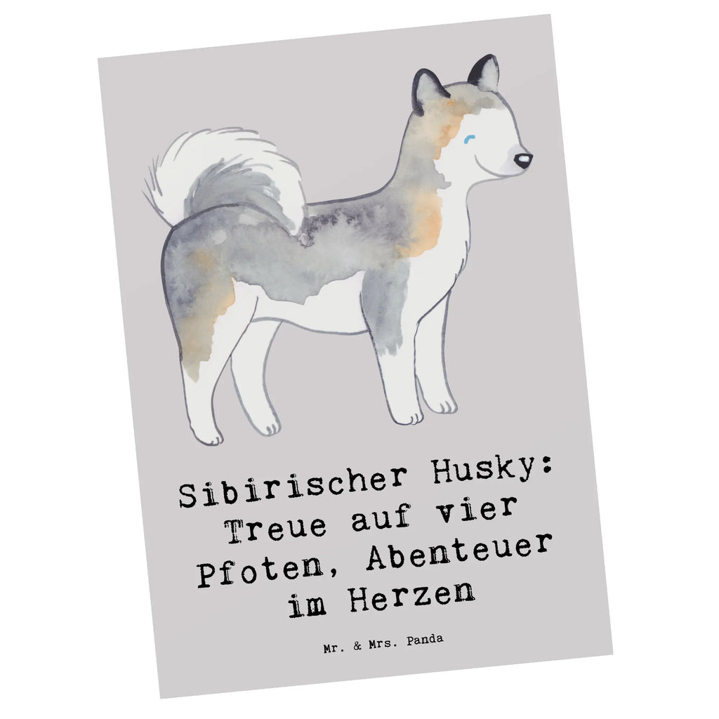 Postkarte Sibirischer Husky Ansichtskarte, Dankeskarte, Einladung, Einladungskarte, Einladungskarten Geburtstag, Karte, Ansichtskarten, Postkarte, Geschenkkarte, Grußkarte, Einladung Geburtstag, Geburtstagskarte, Hund, Hunderasse, Rassehund, Hundebesitzer, Geschenk, Tierfreund, Schenken, Welpe