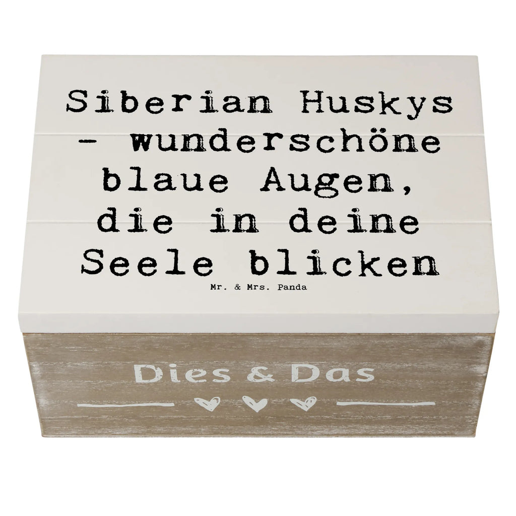 Holzkiste Spruch Siberian Husky Augenzauber Erinnerungskiste, Geschenkbox, Geschenkdose, Kiste, Truhe, Dekokiste, Schatulle, XXL, Holzkiste, Aufbewahrungsbox, Erinnerungsbox, Schatzkiste, Hund, Hunderasse, Rassehund, Hundebesitzer, Geschenk, Tierfreund, Schenken, Welpe