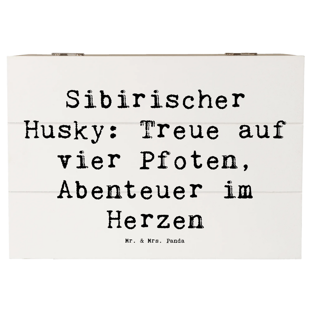 Holzkiste Spruch Sibirischer Husky Erinnerungskiste, Holzkiste, Kiste, Geschenkbox, Erinnerungsbox, XXL, Dekokiste, Schatulle, Aufbewahrungsbox, Truhe, Geschenkdose, Schatzkiste, Hund, Hunderasse, Rassehund, Hundebesitzer, Geschenk, Tierfreund, Schenken, Welpe