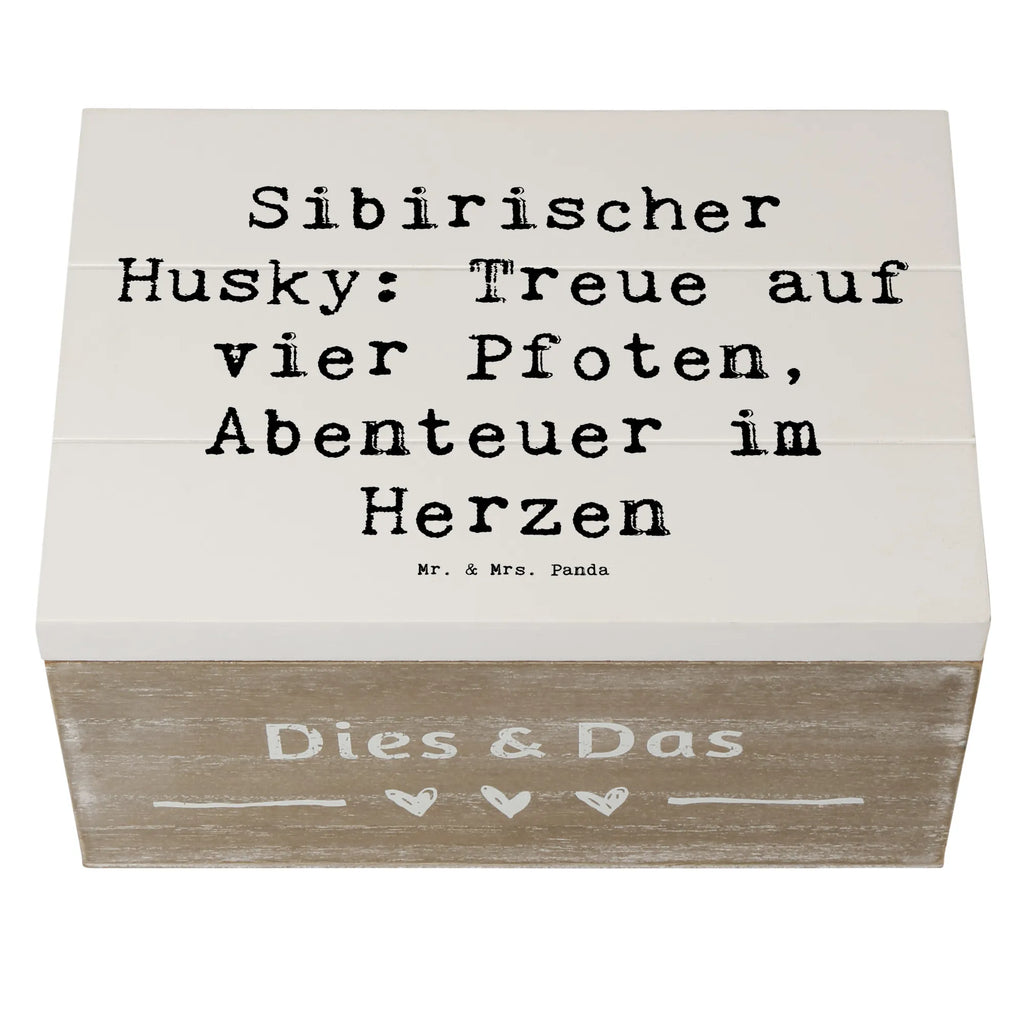 Holzkiste Spruch Sibirischer Husky Erinnerungskiste, Holzkiste, Kiste, Geschenkbox, Erinnerungsbox, XXL, Dekokiste, Schatulle, Aufbewahrungsbox, Truhe, Geschenkdose, Schatzkiste, Hund, Hunderasse, Rassehund, Hundebesitzer, Geschenk, Tierfreund, Schenken, Welpe