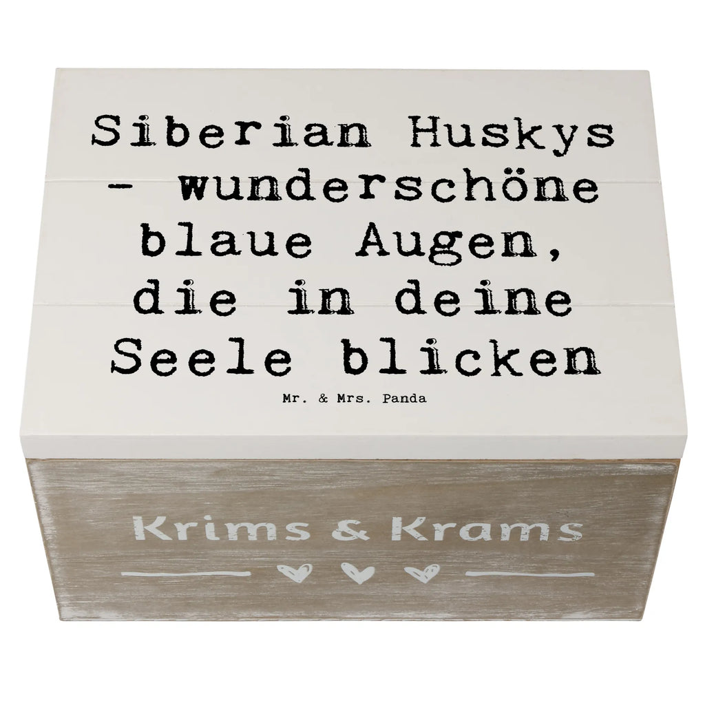 Holzkiste Spruch Siberian Husky Augenzauber Erinnerungskiste, Geschenkbox, Geschenkdose, Kiste, Truhe, Dekokiste, Schatulle, XXL, Holzkiste, Aufbewahrungsbox, Erinnerungsbox, Schatzkiste, Hund, Hunderasse, Rassehund, Hundebesitzer, Geschenk, Tierfreund, Schenken, Welpe