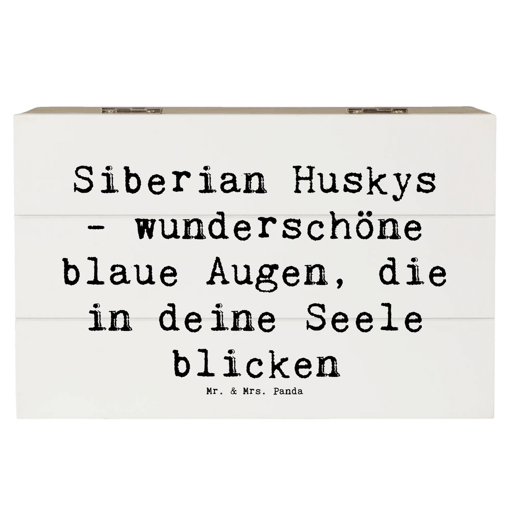 Holzkiste Spruch Siberian Husky Augenzauber Erinnerungskiste, Geschenkbox, Geschenkdose, Kiste, Truhe, Dekokiste, Schatulle, XXL, Holzkiste, Aufbewahrungsbox, Erinnerungsbox, Schatzkiste, Hund, Hunderasse, Rassehund, Hundebesitzer, Geschenk, Tierfreund, Schenken, Welpe