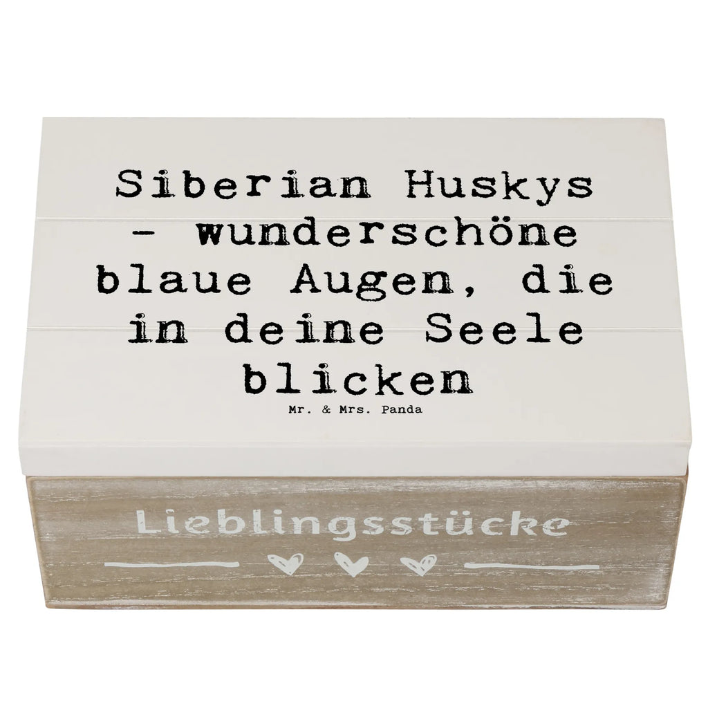 Holzkiste Spruch Siberian Husky Augenzauber Erinnerungskiste, Geschenkbox, Geschenkdose, Kiste, Truhe, Dekokiste, Schatulle, XXL, Holzkiste, Aufbewahrungsbox, Erinnerungsbox, Schatzkiste, Hund, Hunderasse, Rassehund, Hundebesitzer, Geschenk, Tierfreund, Schenken, Welpe
