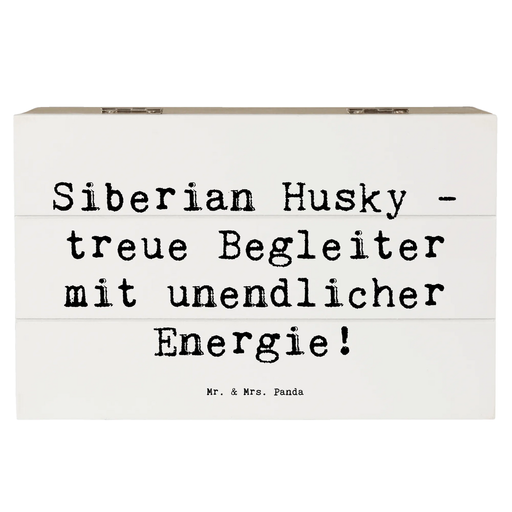 Holzkiste Spruch Siberian Husky Energie XXL, Schatzkiste, Erinnerungskiste, Schatulle, Geschenkdose, Geschenkbox, Truhe, Holzkiste, Kiste, Erinnerungsbox, Aufbewahrungsbox, Dekokiste, Hund, Hunderasse, Rassehund, Hundebesitzer, Geschenk, Tierfreund, Schenken, Welpe