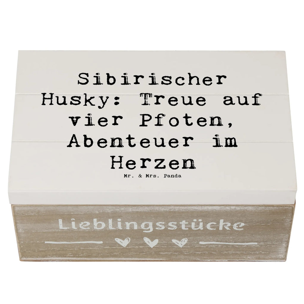 Holzkiste Spruch Sibirischer Husky Erinnerungskiste, Holzkiste, Kiste, Geschenkbox, Erinnerungsbox, XXL, Dekokiste, Schatulle, Aufbewahrungsbox, Truhe, Geschenkdose, Schatzkiste, Hund, Hunderasse, Rassehund, Hundebesitzer, Geschenk, Tierfreund, Schenken, Welpe