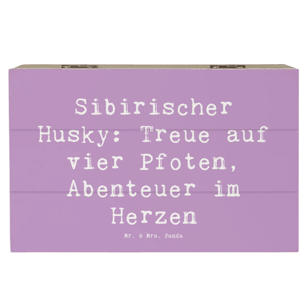 Holzkiste Spruch Sibirischer Husky Erinnerungskiste, Holzkiste, Kiste, Geschenkbox, Erinnerungsbox, XXL, Dekokiste, Schatulle, Aufbewahrungsbox, Truhe, Geschenkdose, Schatzkiste, Hund, Hunderasse, Rassehund, Hundebesitzer, Geschenk, Tierfreund, Schenken, Welpe