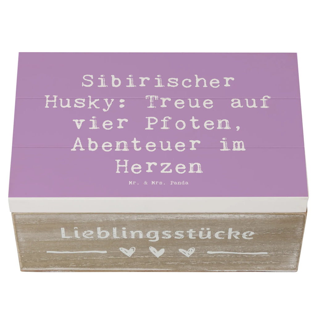 Holzkiste Spruch Sibirischer Husky Erinnerungskiste, Holzkiste, Kiste, Geschenkbox, Erinnerungsbox, XXL, Dekokiste, Schatulle, Aufbewahrungsbox, Truhe, Geschenkdose, Schatzkiste, Hund, Hunderasse, Rassehund, Hundebesitzer, Geschenk, Tierfreund, Schenken, Welpe