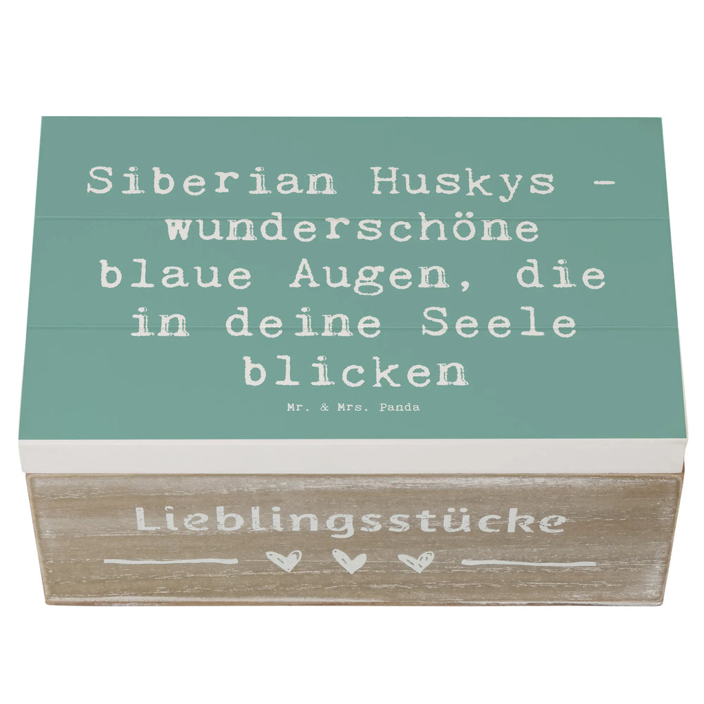 Holzkiste Spruch Siberian Husky Augenzauber Erinnerungskiste, Geschenkbox, Geschenkdose, Kiste, Truhe, Dekokiste, Schatulle, XXL, Holzkiste, Aufbewahrungsbox, Erinnerungsbox, Schatzkiste, Hund, Hunderasse, Rassehund, Hundebesitzer, Geschenk, Tierfreund, Schenken, Welpe