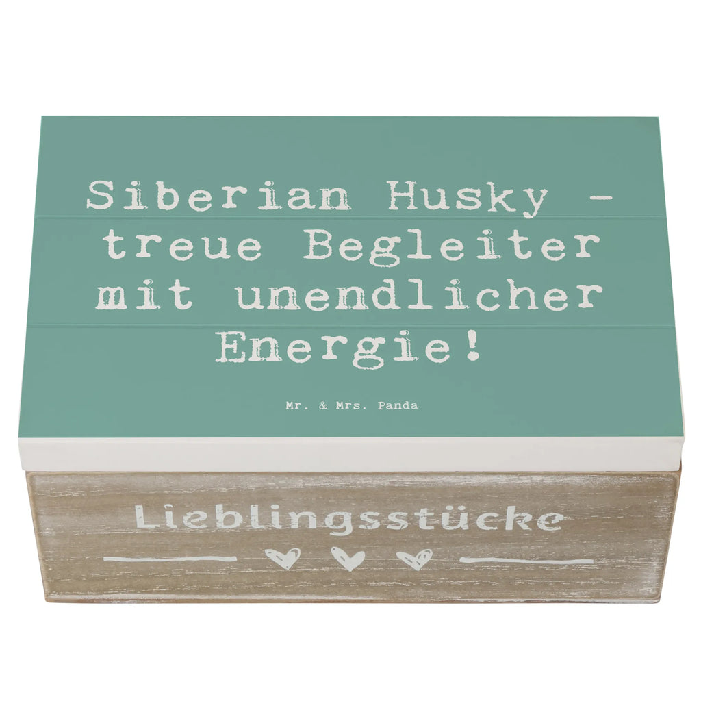 Holzkiste Spruch Siberian Husky Energie XXL, Schatzkiste, Erinnerungskiste, Schatulle, Geschenkdose, Geschenkbox, Truhe, Holzkiste, Kiste, Erinnerungsbox, Aufbewahrungsbox, Dekokiste, Hund, Hunderasse, Rassehund, Hundebesitzer, Geschenk, Tierfreund, Schenken, Welpe