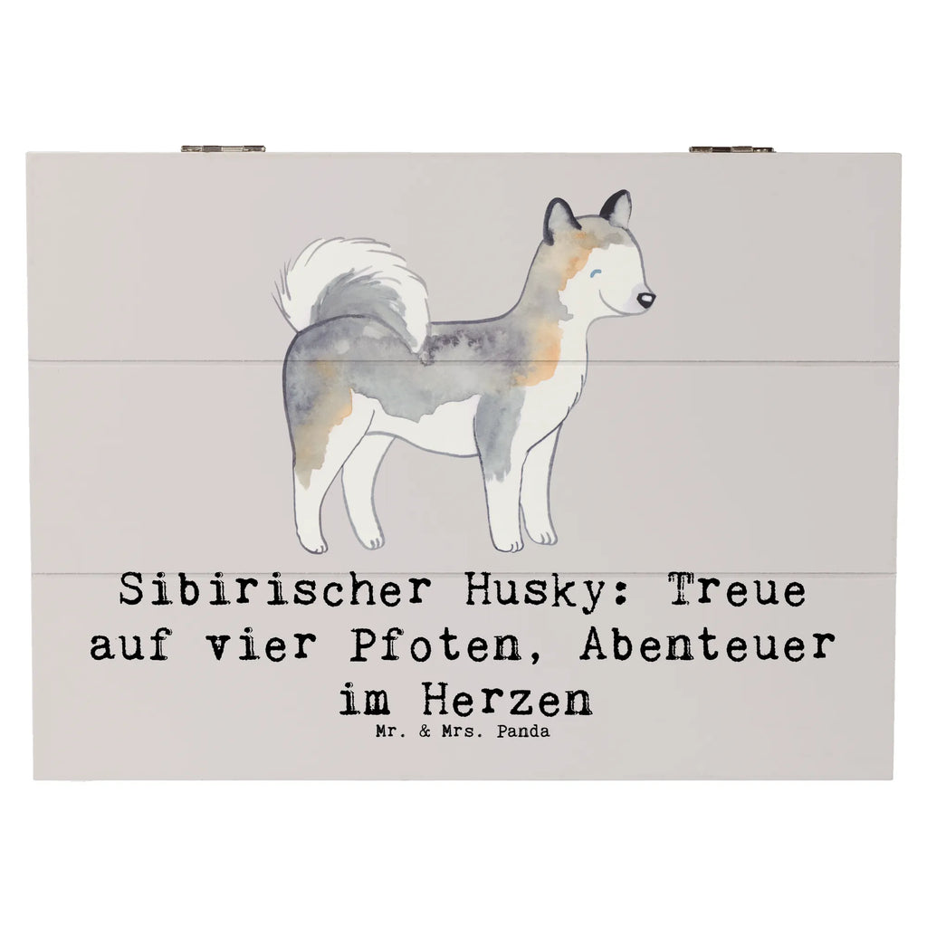 Holzkiste Sibirischer Husky Geschenkdose, Holzkiste, Schatzkiste, XXL, Dekokiste, Aufbewahrungsbox, Schatulle, Erinnerungskiste, Geschenkbox, Kiste, Truhe, Erinnerungsbox, Hund, Hunderasse, Rassehund, Hundebesitzer, Geschenk, Tierfreund, Schenken, Welpe