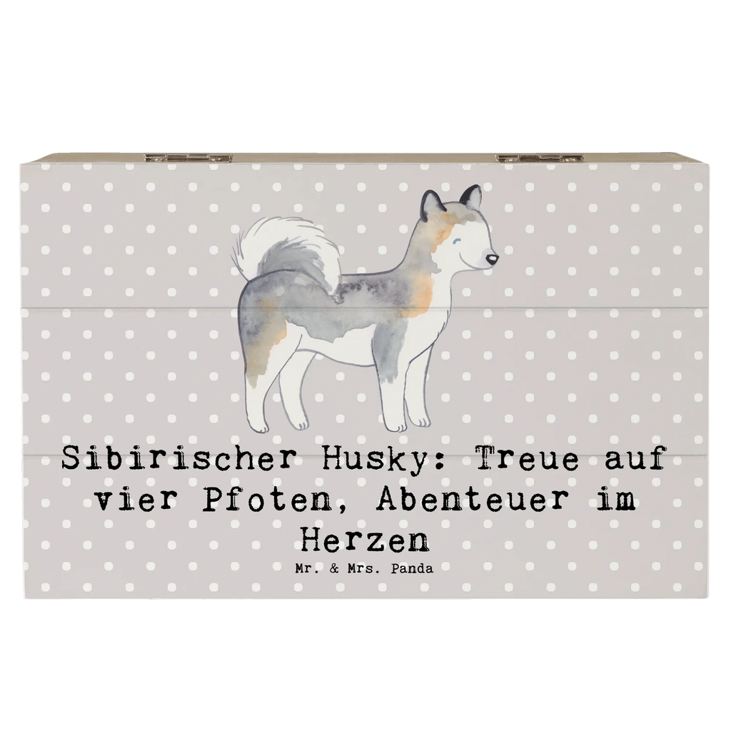 Holzkiste Sibirischer Husky Geschenkdose, Holzkiste, Schatzkiste, XXL, Dekokiste, Aufbewahrungsbox, Schatulle, Erinnerungskiste, Geschenkbox, Kiste, Truhe, Erinnerungsbox, Hund, Hunderasse, Rassehund, Hundebesitzer, Geschenk, Tierfreund, Schenken, Welpe