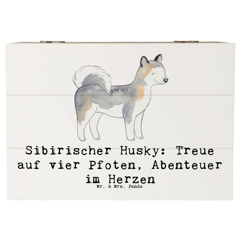 Holzkiste Sibirischer Husky Geschenkdose, Holzkiste, Schatzkiste, XXL, Dekokiste, Aufbewahrungsbox, Schatulle, Erinnerungskiste, Geschenkbox, Kiste, Truhe, Erinnerungsbox, Hund, Hunderasse, Rassehund, Hundebesitzer, Geschenk, Tierfreund, Schenken, Welpe