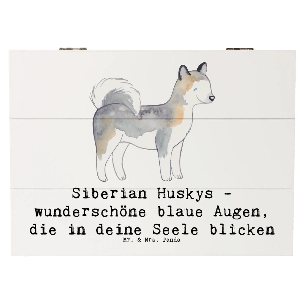 Holzkiste Siberian Husky Augenzauber Erinnerungskiste, Schatzkiste, Erinnerungsbox, Geschenkbox, Dekokiste, Aufbewahrungsbox, XXL, Truhe, Kiste, Schatulle, Geschenkdose, Holzkiste, Hund, Hunderasse, Rassehund, Hundebesitzer, Geschenk, Tierfreund, Schenken, Welpe