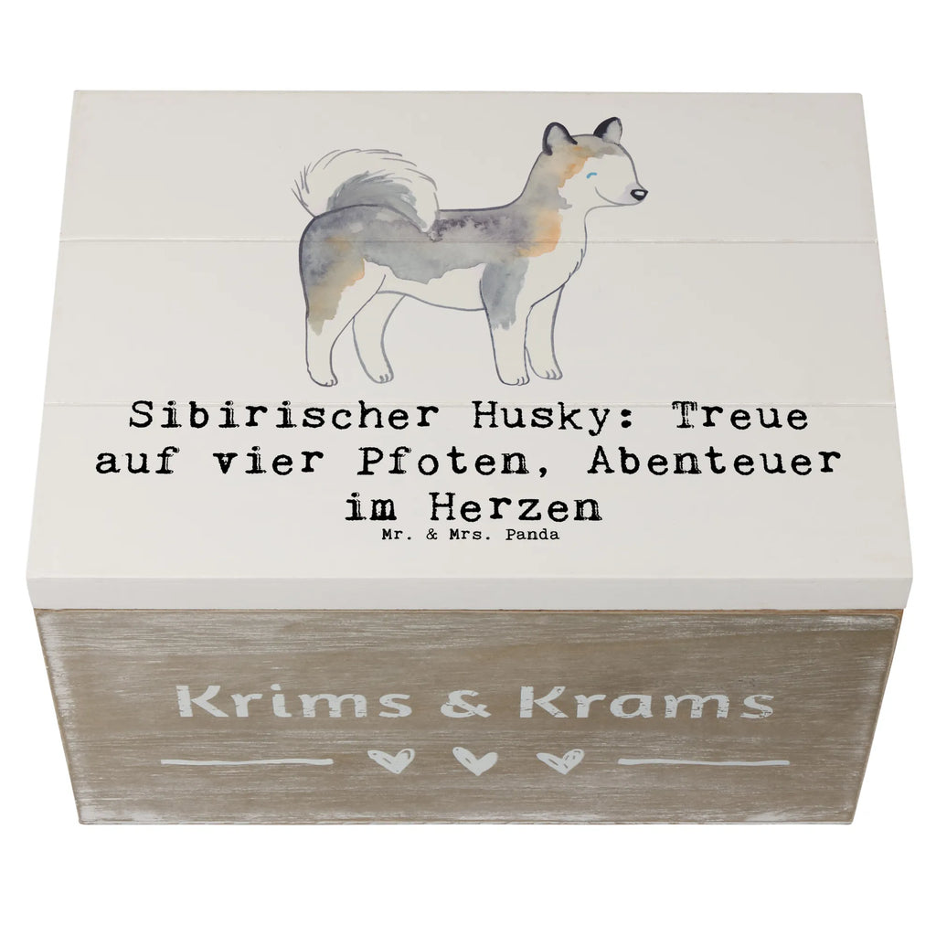 Holzkiste Sibirischer Husky Geschenkdose, Holzkiste, Schatzkiste, XXL, Dekokiste, Aufbewahrungsbox, Schatulle, Erinnerungskiste, Geschenkbox, Kiste, Truhe, Erinnerungsbox, Hund, Hunderasse, Rassehund, Hundebesitzer, Geschenk, Tierfreund, Schenken, Welpe
