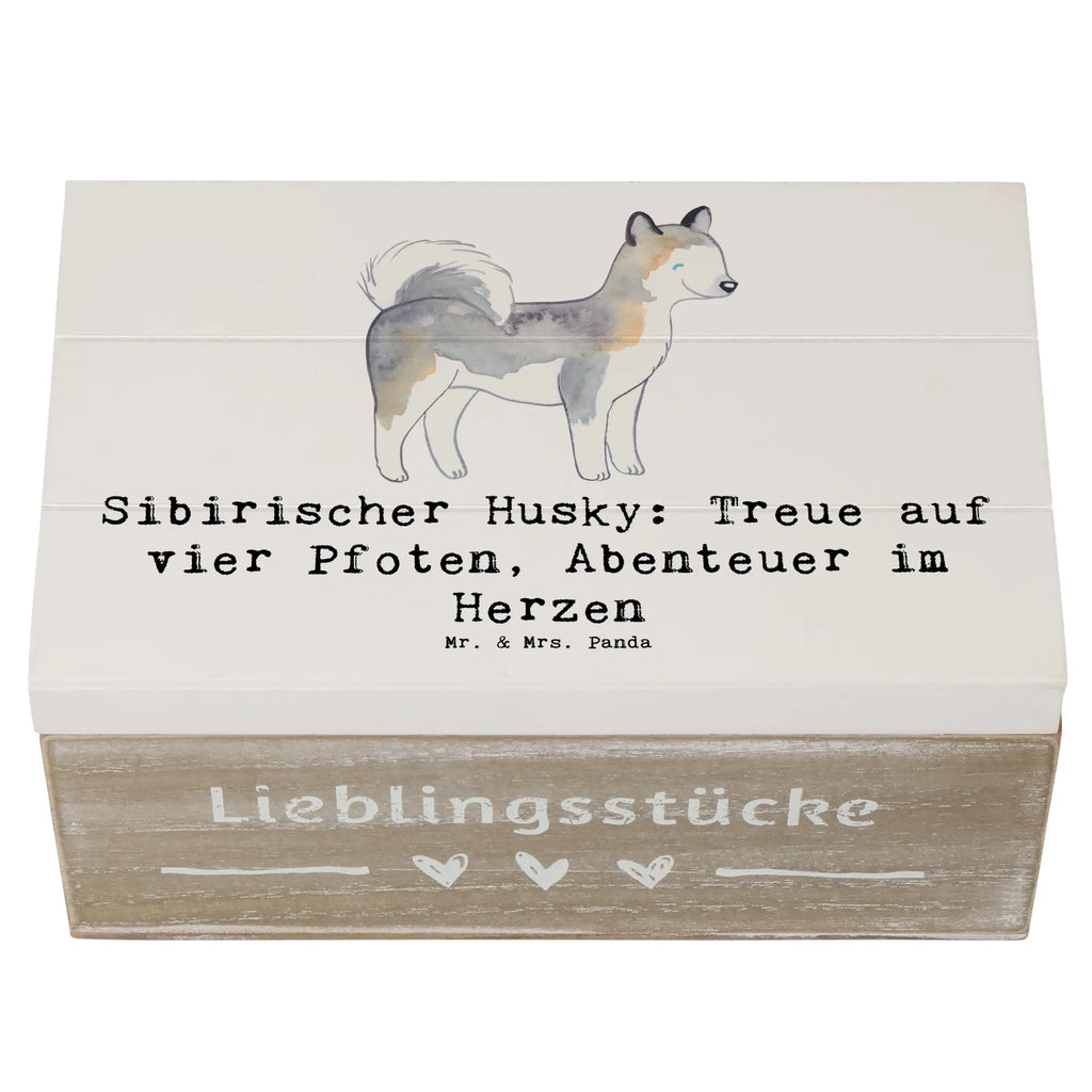 Holzkiste Sibirischer Husky Geschenkdose, Holzkiste, Schatzkiste, XXL, Dekokiste, Aufbewahrungsbox, Schatulle, Erinnerungskiste, Geschenkbox, Kiste, Truhe, Erinnerungsbox, Hund, Hunderasse, Rassehund, Hundebesitzer, Geschenk, Tierfreund, Schenken, Welpe