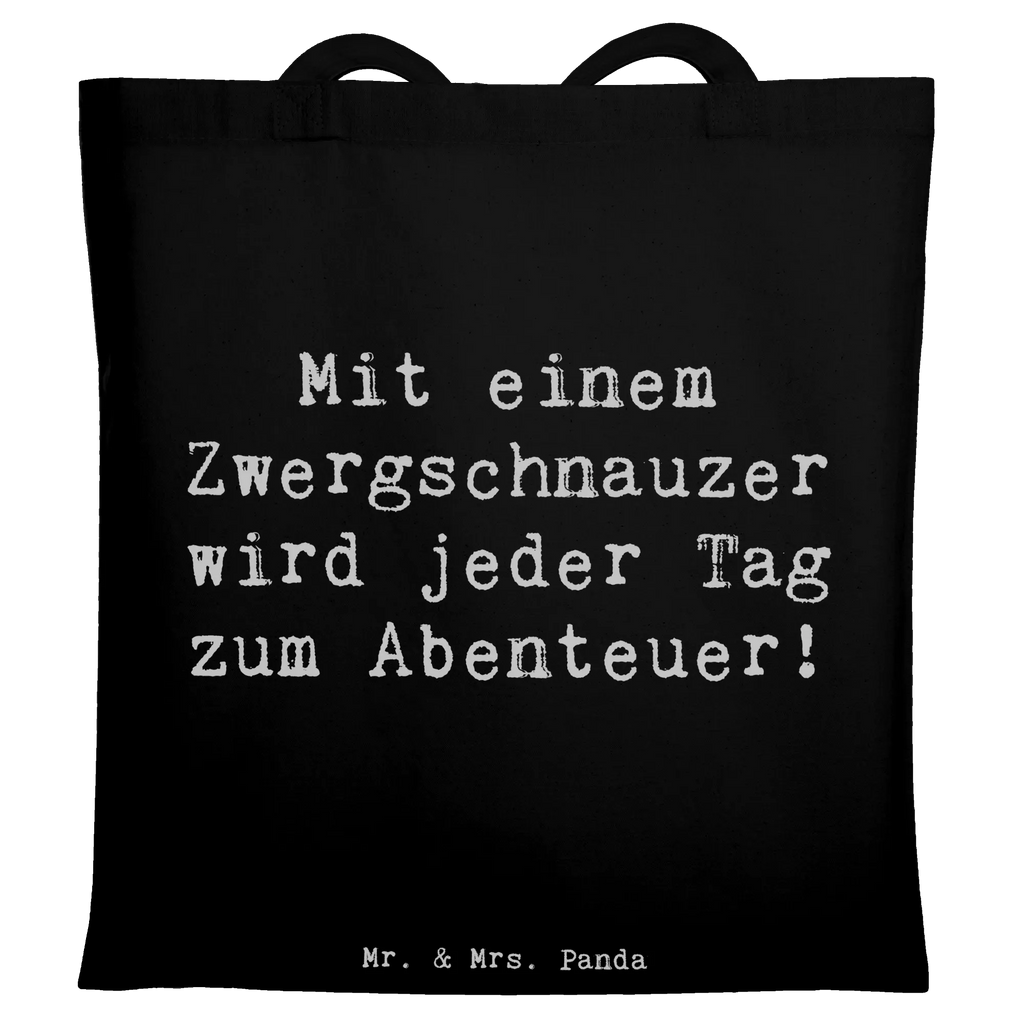 Tragetasche Spruch Zwergschnauzer Abenteuer Stofftasche, Einkaufstüte, Shopper, Badetasche, Laptoptasche, Tasche, Jutebeutel, Strandtasche, Umhängetasche, Tragetasche, Jutetasche, Beutel, Beuteltasche, Schultertasche, Einkaufstasche, Stoffbeutel, Hund, Hunderasse, Rassehund, Hundebesitzer, Geschenk, Tierfreund, Schenken, Welpe