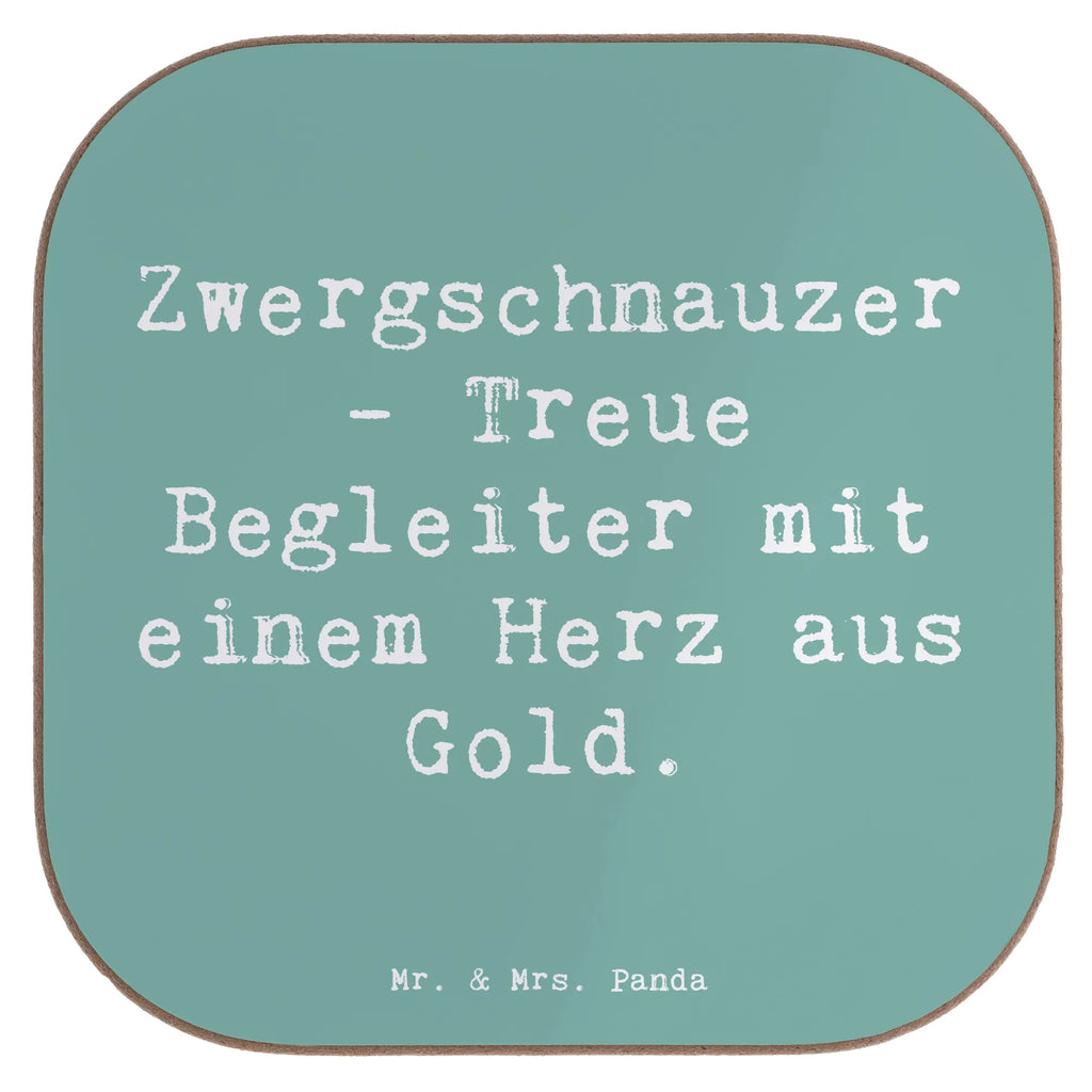 Square coaster Saying Zwergschnauzer - Treue Begleiter mit einem Herz aus Gold. Untersetzer Holz, Untersetzer für Gläser, Untersetzer aus Holz, Glasuntersetzer, Bierdeckel, Korkuntersetzer, Untersetzer Gläser, Untersetzer Design, Holzuntersetzer, Tassen Untersetzer, Getränkeuntersetzer, Untersetzer, Hund, Hunderasse, Rassehund, Hundebesitzer, Geschenk, Tierfreund, Schenken, Welpe