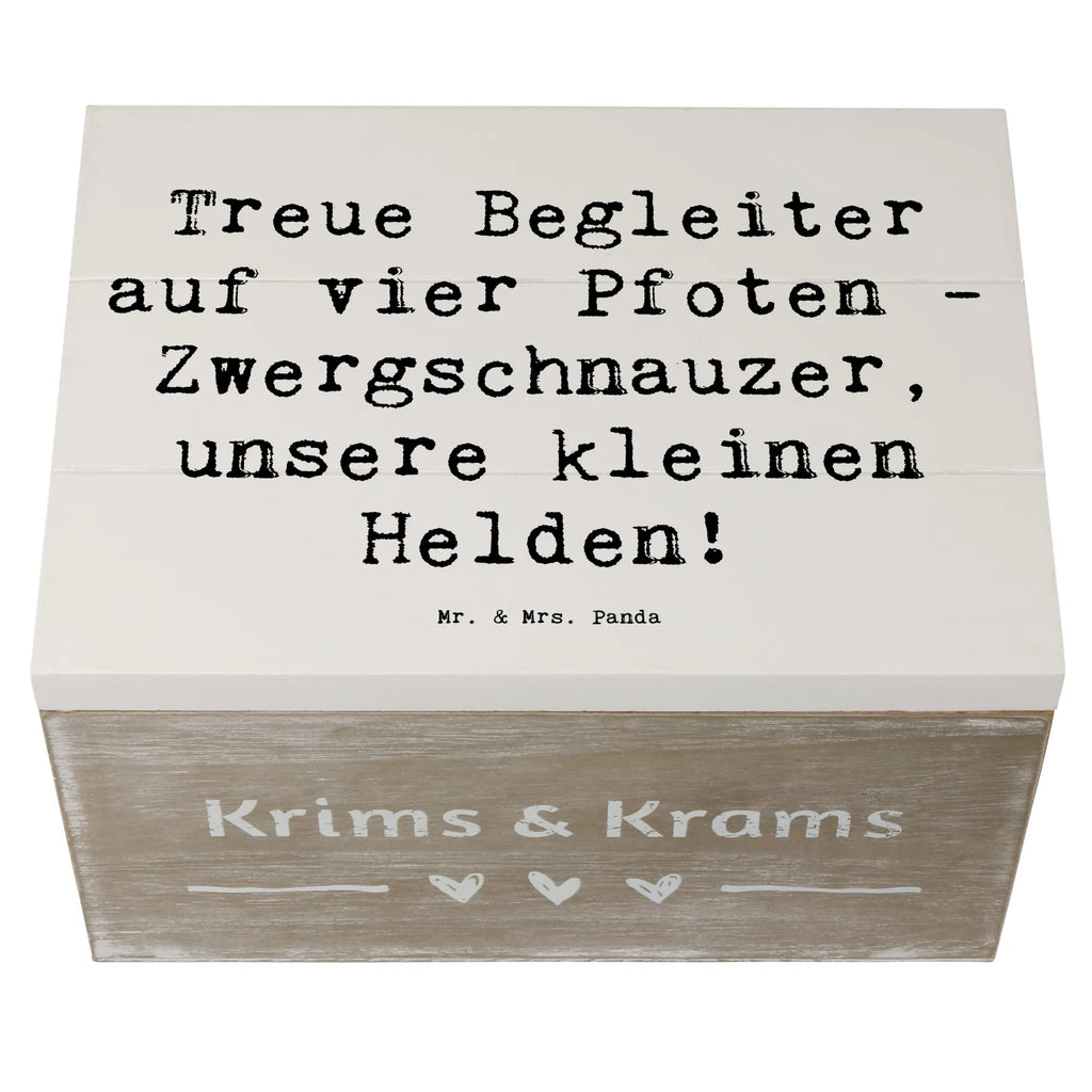 Holzkiste Spruch Zwergschnauzer Helden Aufbewahrungsbox, Erinnerungskiste, Erinnerungsbox, Holzkiste, Geschenkbox, Schatzkiste, Geschenkdose, Dekokiste, Truhe, Kiste, XXL, Schatulle, Hund, Hunderasse, Rassehund, Hundebesitzer, Geschenk, Tierfreund, Schenken, Welpe