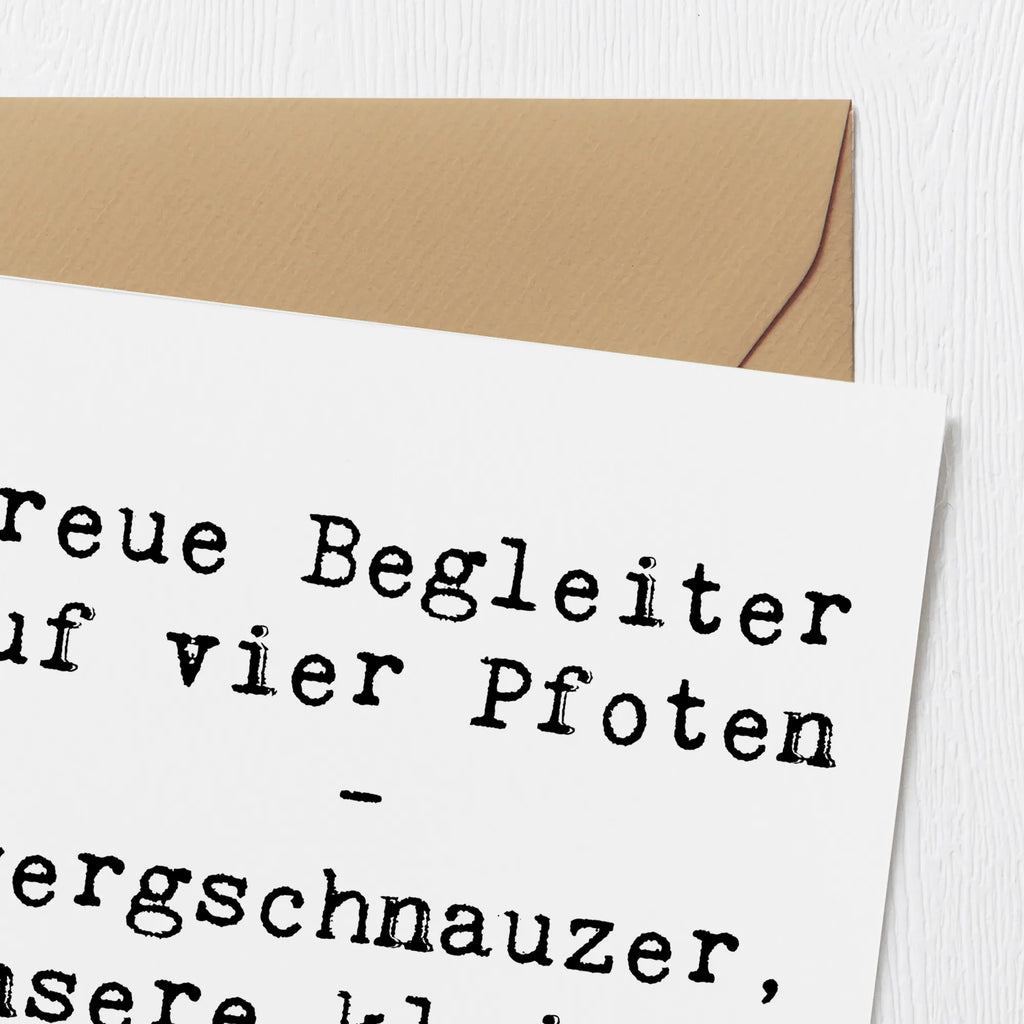 Deluxe Karte Spruch Zwergschnauzer Helden Glückwunschkarte, Grußkarte, Klappkarte, Hochwertige Klappkarte, Karte, Hochzeitskarte, Hochwertige Grußkarte, Geburtstagskarte, Einladungskarte, Hund, Hunderasse, Rassehund, Hundebesitzer, Geschenk, Tierfreund, Schenken, Welpe