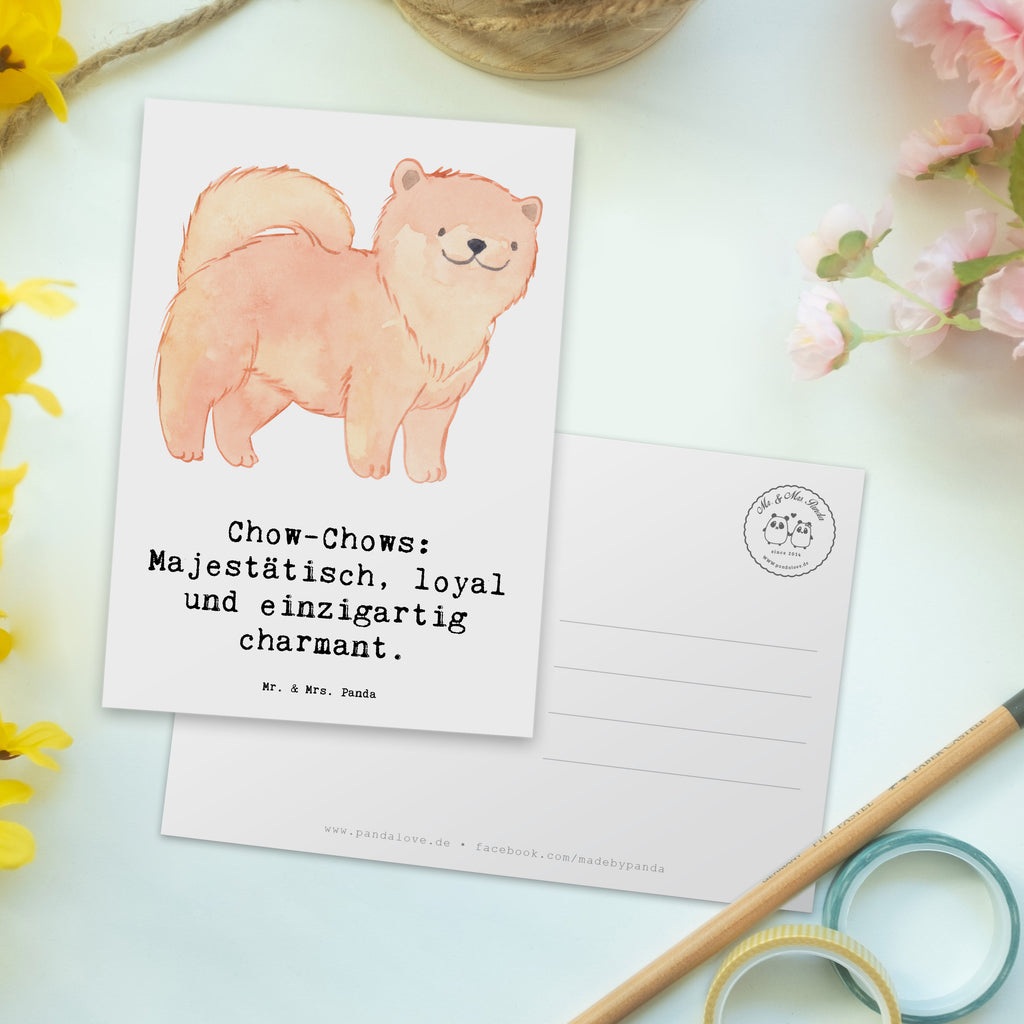 Postkarte Chow-Chow Charme Einladung, Einladungskarte, Geschenkkarte, Postkarte, Ansichtskarten, Karte, Einladungskarten Geburtstag, Geburtstagskarte, Grußkarte, Einladung Geburtstag, Ansichtskarte, Dankeskarte, Hund, Hunderasse, Rassehund, Hundebesitzer, Geschenk, Tierfreund, Schenken, Welpe