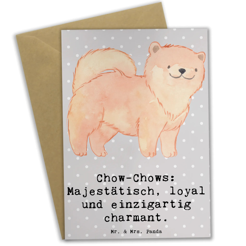 Greetings card Chow-Chows: Majestätisch, loyal und einzigartig charmant. Ansichtskarten, Geburtstagskarte, Grußkarte, Klappkarte, Einladungskarte, Karte, Glückwunschkarte, Hochzeitskarte, Hund, Hunderasse, Rassehund, Hundebesitzer, Geschenk, Tierfreund, Schenken, Welpe