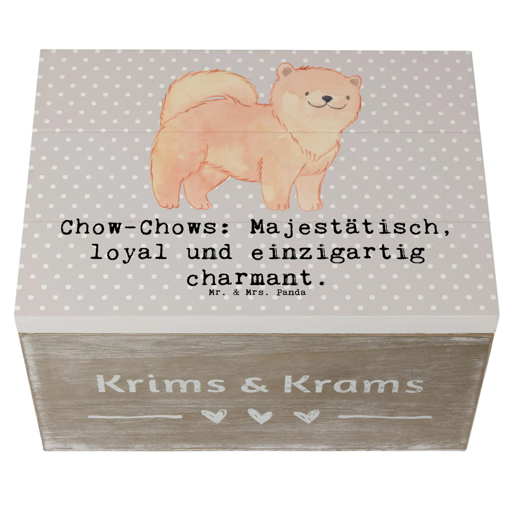 Holzkiste Chow-Chow Charme Geschenkbox, Dekokiste, XXL, Geschenkdose, Erinnerungsbox, Schatzkiste, Truhe, Holzkiste, Erinnerungskiste, Schatulle, Kiste, Aufbewahrungsbox, Hund, Hunderasse, Rassehund, Hundebesitzer, Geschenk, Tierfreund, Schenken, Welpe