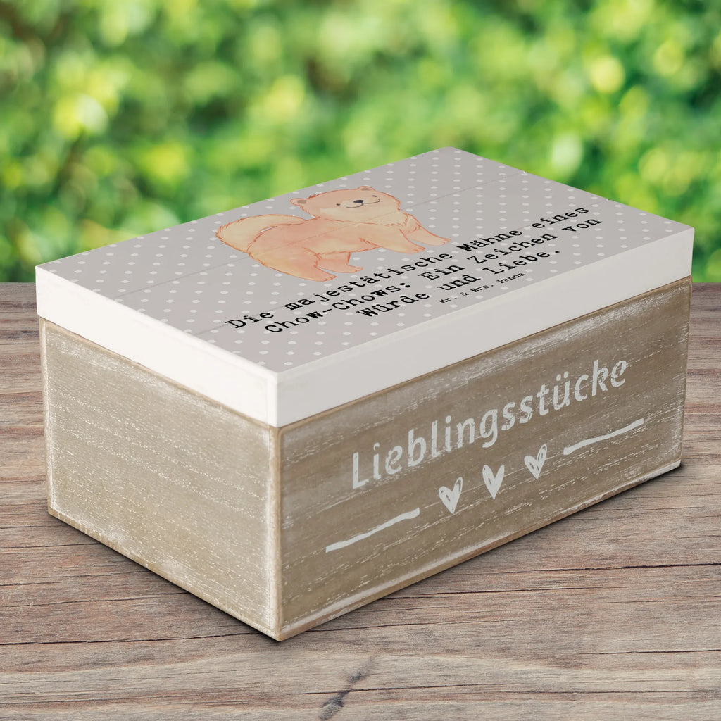 Holzkiste Chow-Chow Mähne Aufbewahrungsbox, Erinnerungsbox, Geschenkbox, Erinnerungskiste, Dekokiste, XXL, Schatzkiste, Geschenkdose, Holzkiste, Kiste, Schatulle, Truhe, Hund, Hunderasse, Rassehund, Hundebesitzer, Geschenk, Tierfreund, Schenken, Welpe