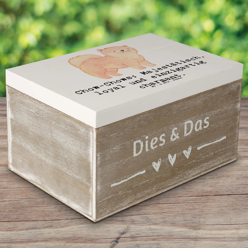 Holzkiste Chow-Chow Charme Geschenkbox, Dekokiste, XXL, Geschenkdose, Erinnerungsbox, Schatzkiste, Truhe, Holzkiste, Erinnerungskiste, Schatulle, Kiste, Aufbewahrungsbox, Hund, Hunderasse, Rassehund, Hundebesitzer, Geschenk, Tierfreund, Schenken, Welpe