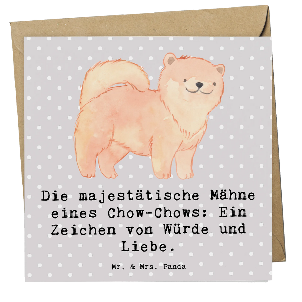 Deluxe Karte Chow-Chow Mähne Einladungskarte, Karte, Glückwunschkarte, Hochwertige Klappkarte, Hochzeitskarte, Geburtstagskarte, Hochwertige Grußkarte, Grußkarte, Klappkarte, Hund, Hunderasse, Rassehund, Hundebesitzer, Geschenk, Tierfreund, Schenken, Welpe