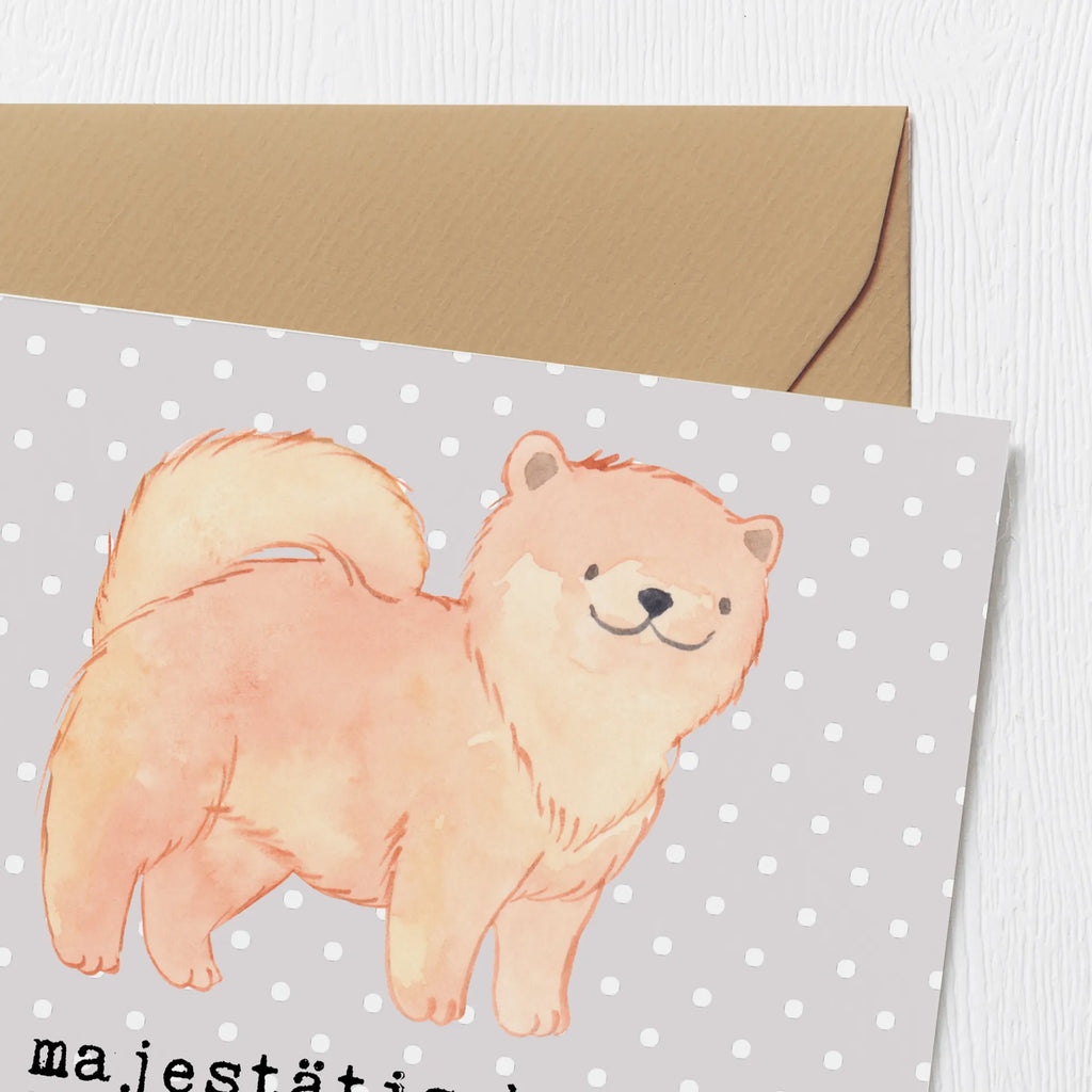 Deluxe Karte Chow-Chow Mähne Einladungskarte, Karte, Glückwunschkarte, Hochwertige Klappkarte, Hochzeitskarte, Geburtstagskarte, Hochwertige Grußkarte, Grußkarte, Klappkarte, Hund, Hunderasse, Rassehund, Hundebesitzer, Geschenk, Tierfreund, Schenken, Welpe