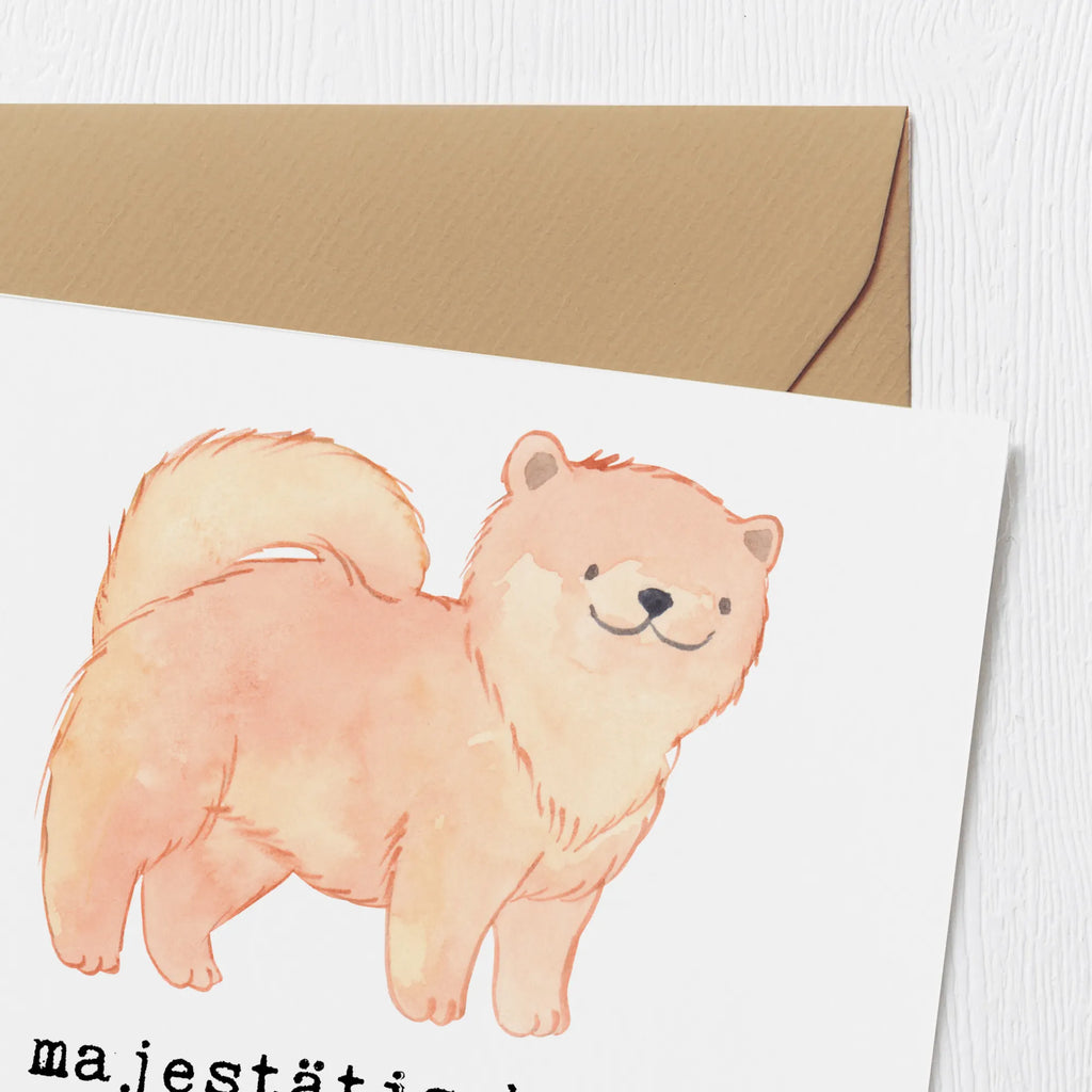 Deluxe Karte Chow-Chow Mähne Einladungskarte, Karte, Glückwunschkarte, Hochwertige Klappkarte, Hochzeitskarte, Geburtstagskarte, Hochwertige Grußkarte, Grußkarte, Klappkarte, Hund, Hunderasse, Rassehund, Hundebesitzer, Geschenk, Tierfreund, Schenken, Welpe