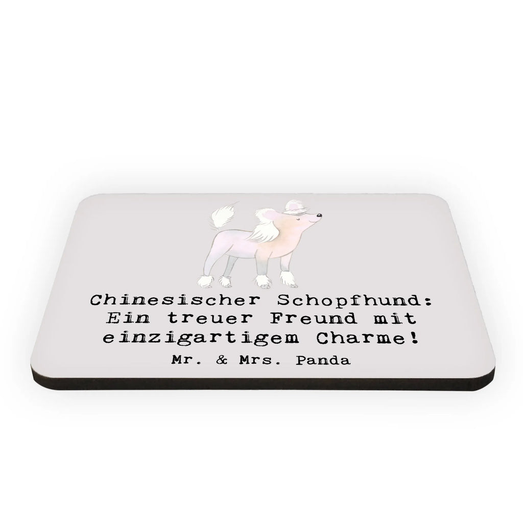 Magnet Chinesischer Schopfhund Charme Whiteboard Magnet, Notiz Magnet, Souvenir Magnet, Dekomagnet, Kühlschrank Dekoration, Pinnwandmagnet, Motivmagnete, Kühlschrankmagnet, Hund, Hunderasse, Rassehund, Hundebesitzer, Geschenk, Tierfreund, Schenken, Welpe