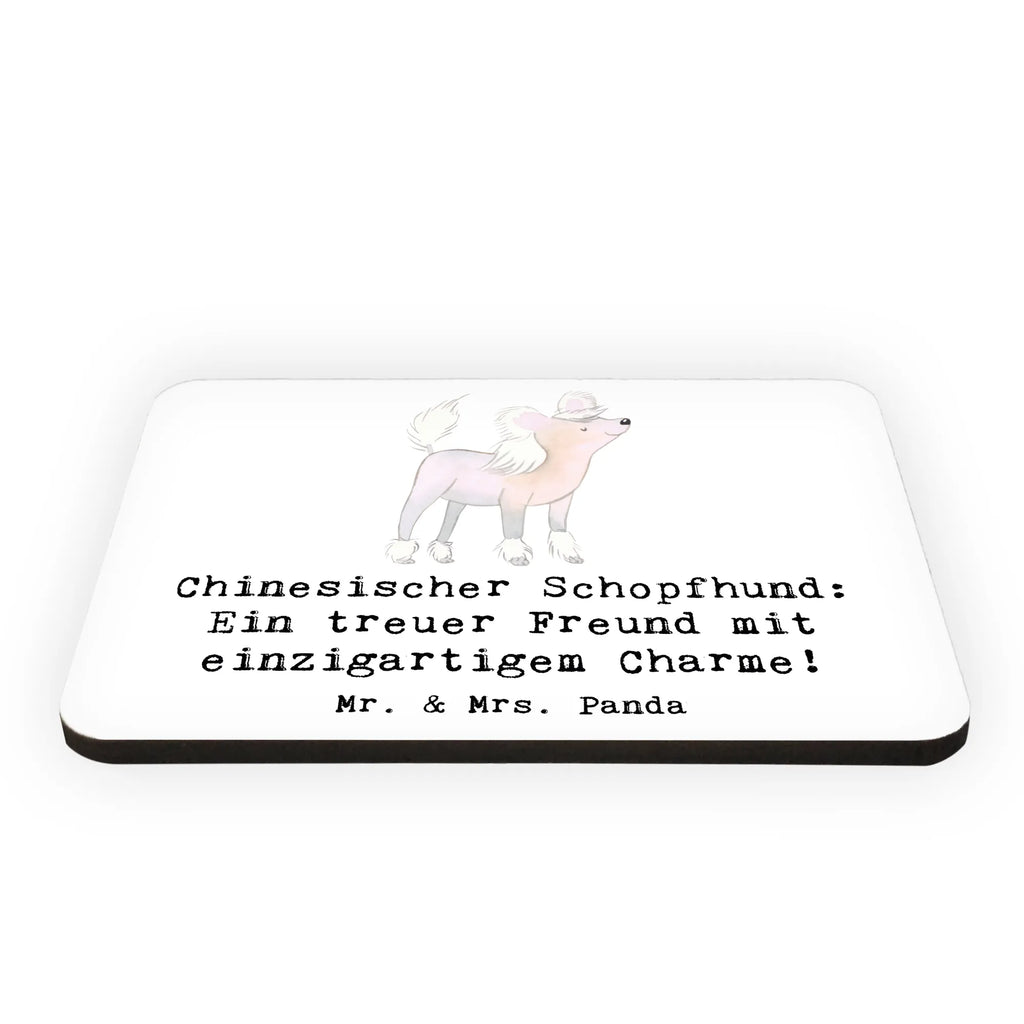 Magnet Chinesischer Schopfhund Charme Whiteboard Magnet, Notiz Magnet, Souvenir Magnet, Dekomagnet, Kühlschrank Dekoration, Pinnwandmagnet, Motivmagnete, Kühlschrankmagnet, Hund, Hunderasse, Rassehund, Hundebesitzer, Geschenk, Tierfreund, Schenken, Welpe