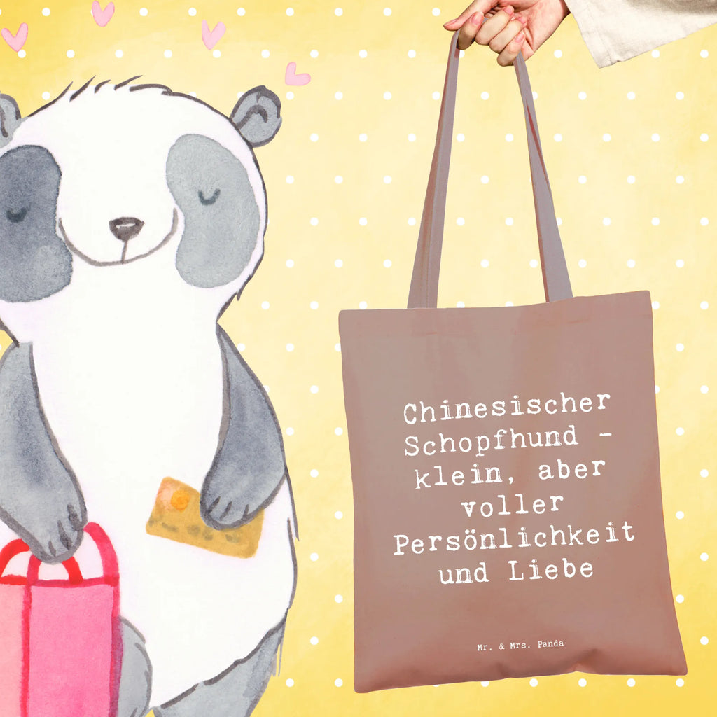 Tote bag Saying Chinesischer Schopfhund - klein, aber voller Persönlichkeit und Liebe Beuteltasche, Beutel, Einkaufstasche, Jutebeutel, Stoffbeutel, Tasche, Shopper, Umhängetasche, Strandtasche, Schultertasche, Stofftasche, Tragetasche, Badetasche, Jutetasche, Einkaufstüte, Laptoptasche, Hund, Hunderasse, Rassehund, Hundebesitzer, Geschenk, Tierfreund, Schenken, Welpe