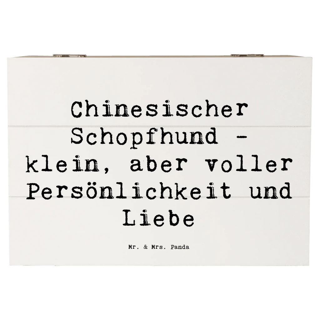 Holzkiste Spruch Chinesischer Schopfhund Liebe Erinnerungskiste, Geschenkdose, Holzkiste, Aufbewahrungsbox, Erinnerungsbox, Kiste, Schatulle, Schatzkiste, Geschenkbox, Dekokiste, XXL, Truhe, Hund, Hunderasse, Rassehund, Hundebesitzer, Geschenk, Tierfreund, Schenken, Welpe