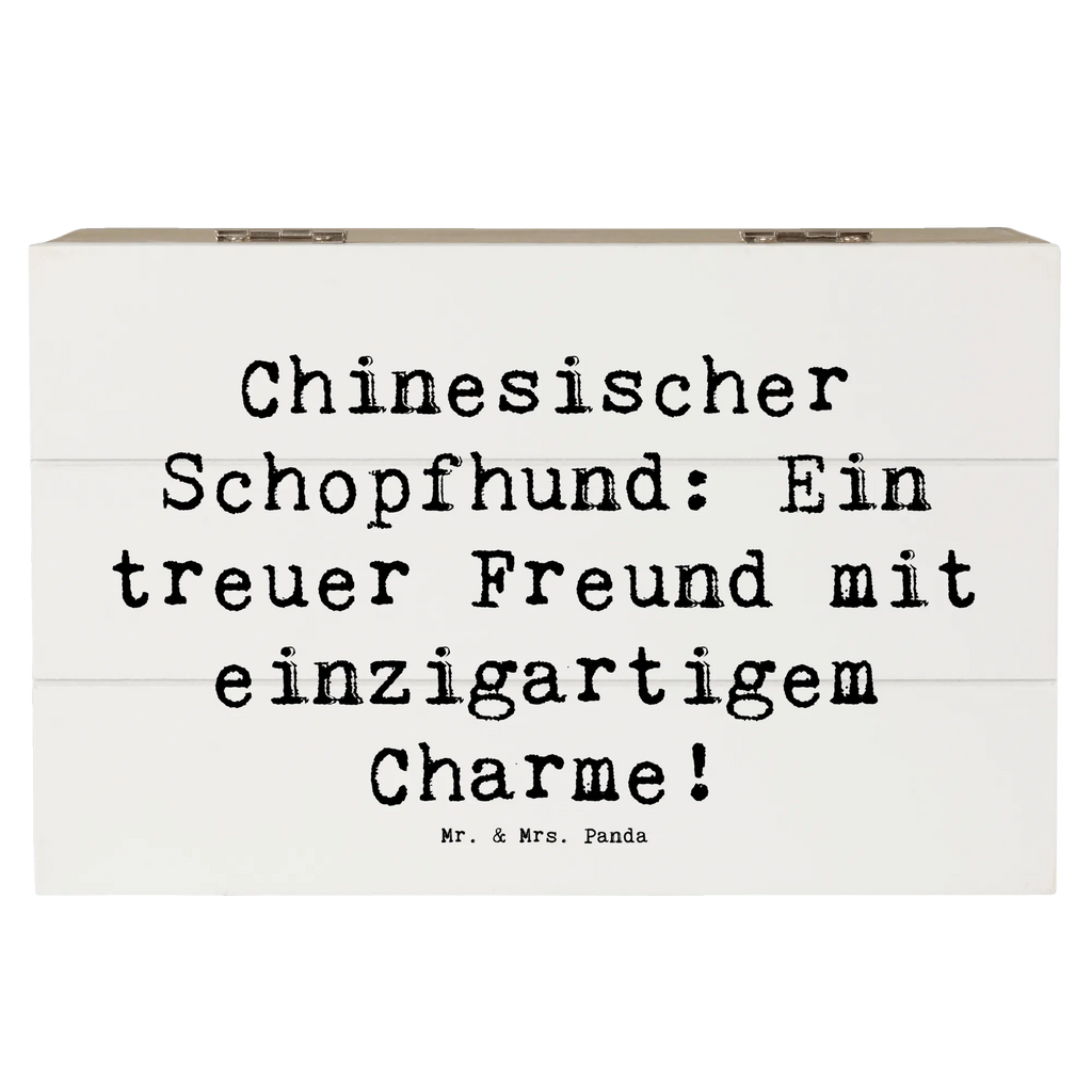 Wooden chest Saying Chinesischer Schopfhund: Ein treuer Freund mit einzigartigem Charme! Holzkiste, Dekokiste, Schatulle, Geschenkdose, Geschenkbox, Erinnerungsbox, XXL, Erinnerungskiste, Truhe, Kiste, Schatzkiste, Aufbewahrungsbox, Hund, Hunderasse, Rassehund, Hundebesitzer, Geschenk, Tierfreund, Schenken, Welpe