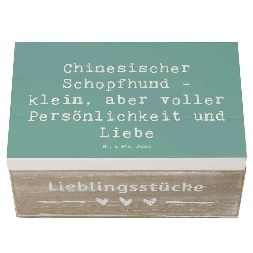 Holzkiste Spruch Chinesischer Schopfhund Liebe Erinnerungskiste, Geschenkdose, Holzkiste, Aufbewahrungsbox, Erinnerungsbox, Kiste, Schatulle, Schatzkiste, Geschenkbox, Dekokiste, XXL, Truhe, Hund, Hunderasse, Rassehund, Hundebesitzer, Geschenk, Tierfreund, Schenken, Welpe