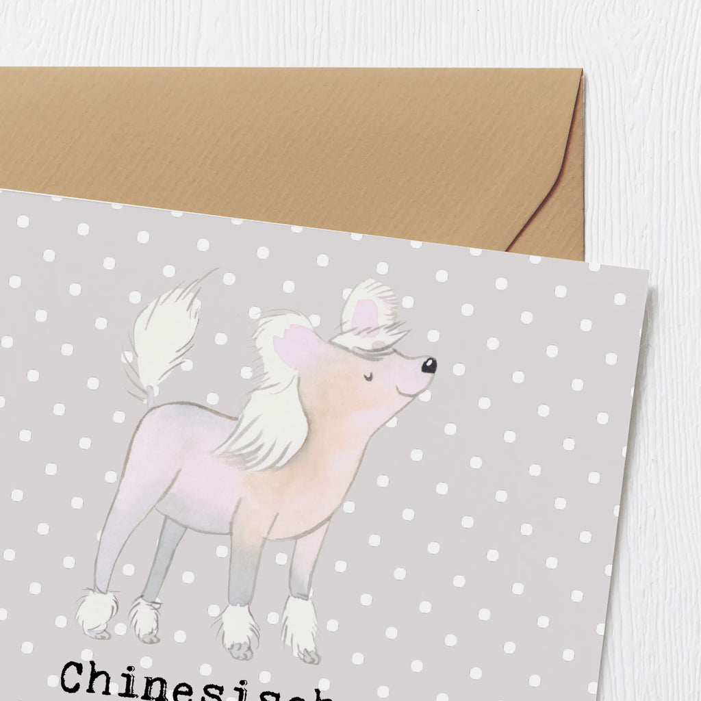 Deluxe Card Chinesischer Schopfhund: Ein treuer Freund mit einzigartigem Charme! Hochwertige Grußkarte, Hochzeitskarte, Hochwertige Klappkarte, Karte, Grußkarte, Geburtstagskarte, Glückwunschkarte, Einladungskarte, Klappkarte, Hund, Hunderasse, Rassehund, Hundebesitzer, Geschenk, Tierfreund, Schenken, Welpe