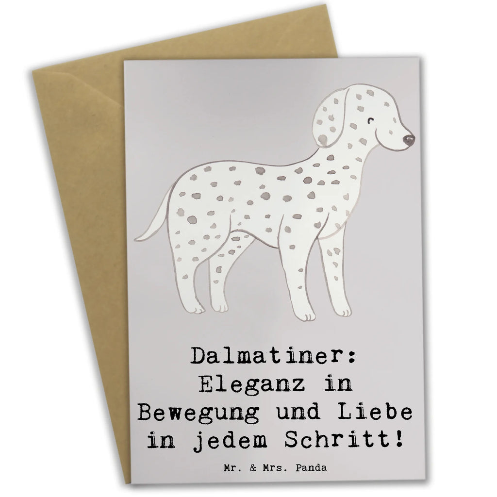 Greetings card Dalmatiner: Eleganz in Bewegung und Liebe in jedem Schritt! Hochzeitskarte, Karte, Ansichtskarten, Grußkarte, Glückwunschkarte, Einladungskarte, Klappkarte, Geburtstagskarte, Hund, Hunderasse, Rassehund, Hundebesitzer, Geschenk, Tierfreund, Schenken, Welpe