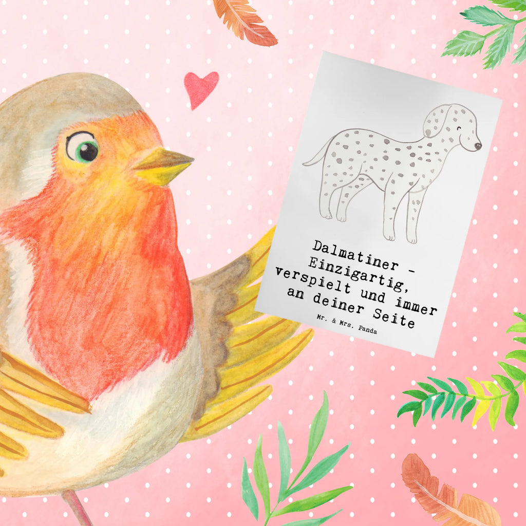 Grußkarte Dalmatiner Freund Ansichtskarten, Geburtstagskarte, Grußkarte, Hochzeitskarte, Einladungskarte, Glückwunschkarte, Karte, Klappkarte, Hund, Hunderasse, Rassehund, Hundebesitzer, Geschenk, Tierfreund, Schenken, Welpe