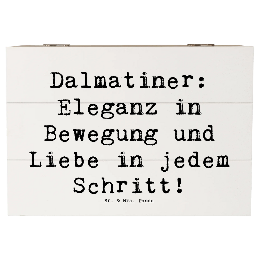 Holzkiste Spruch Dalmatiner Charme Geschenkbox, Holzkiste, Erinnerungskiste, Schatzkiste, Kiste, XXL, Aufbewahrungsbox, Geschenkdose, Dekokiste, Erinnerungsbox, Truhe, Schatulle, Hund, Hunderasse, Rassehund, Hundebesitzer, Geschenk, Tierfreund, Schenken, Welpe