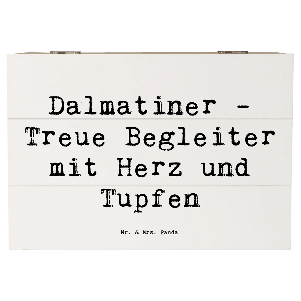 Wooden chest Saying Dalmatiner - Treue Begleiter mit Herz und Tupfen Dekokiste, Erinnerungskiste, Geschenkdose, Schatulle, Aufbewahrungsbox, Schatzkiste, XXL, Holzkiste, Kiste, Truhe, Erinnerungsbox, Geschenkbox, Hund, Hunderasse, Rassehund, Hundebesitzer, Geschenk, Tierfreund, Schenken, Welpe
