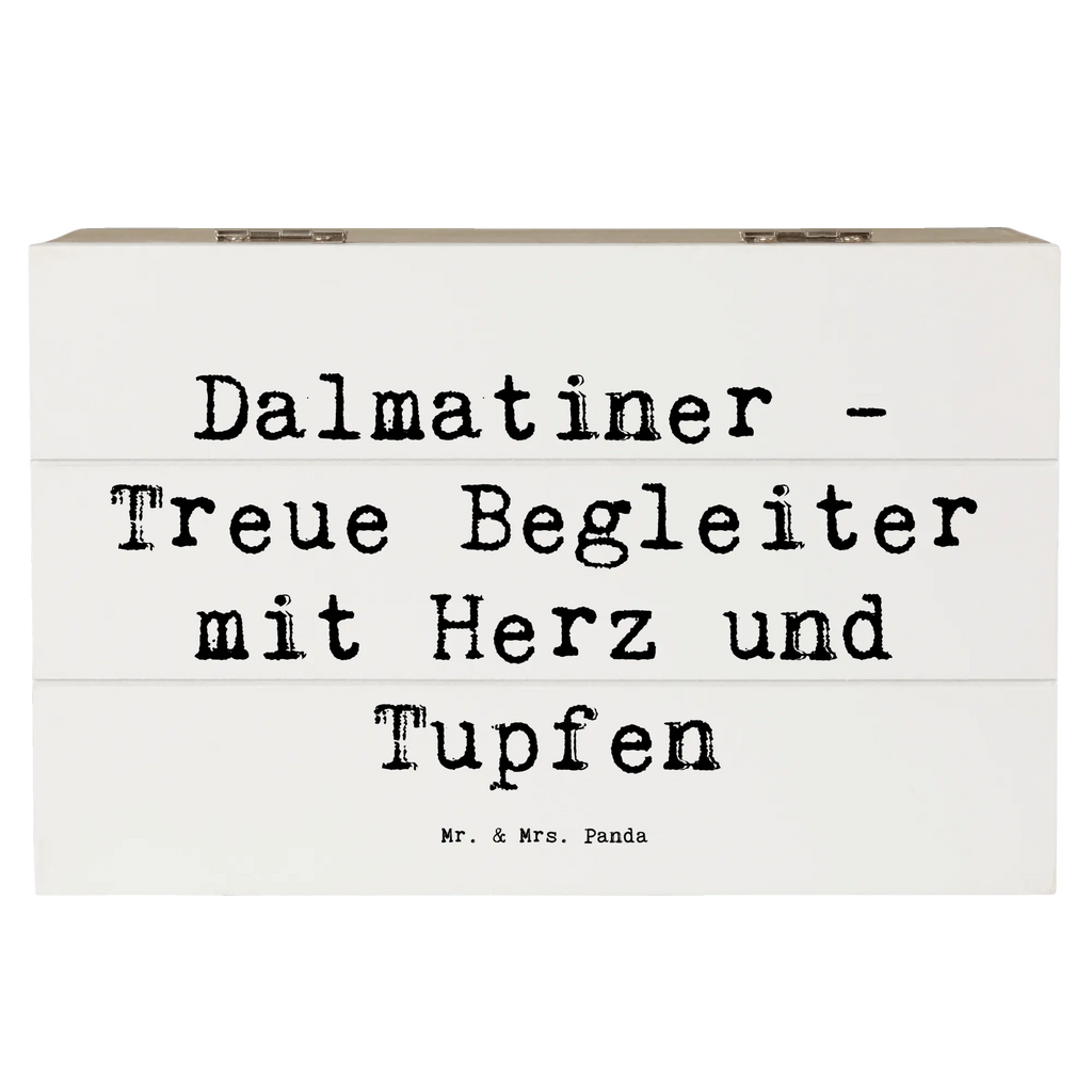 Wooden chest Saying Dalmatiner - Treue Begleiter mit Herz und Tupfen Dekokiste, Erinnerungskiste, Geschenkdose, Schatulle, Aufbewahrungsbox, Schatzkiste, XXL, Holzkiste, Kiste, Truhe, Erinnerungsbox, Geschenkbox, Hund, Hunderasse, Rassehund, Hundebesitzer, Geschenk, Tierfreund, Schenken, Welpe