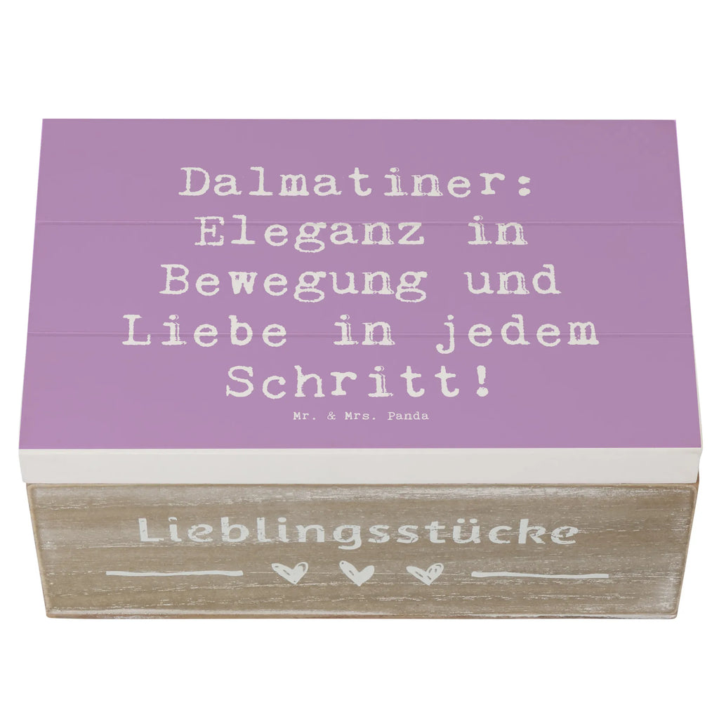 Holzkiste Spruch Dalmatiner Charme Geschenkbox, Holzkiste, Erinnerungskiste, Schatzkiste, Kiste, XXL, Aufbewahrungsbox, Geschenkdose, Dekokiste, Erinnerungsbox, Truhe, Schatulle, Hund, Hunderasse, Rassehund, Hundebesitzer, Geschenk, Tierfreund, Schenken, Welpe