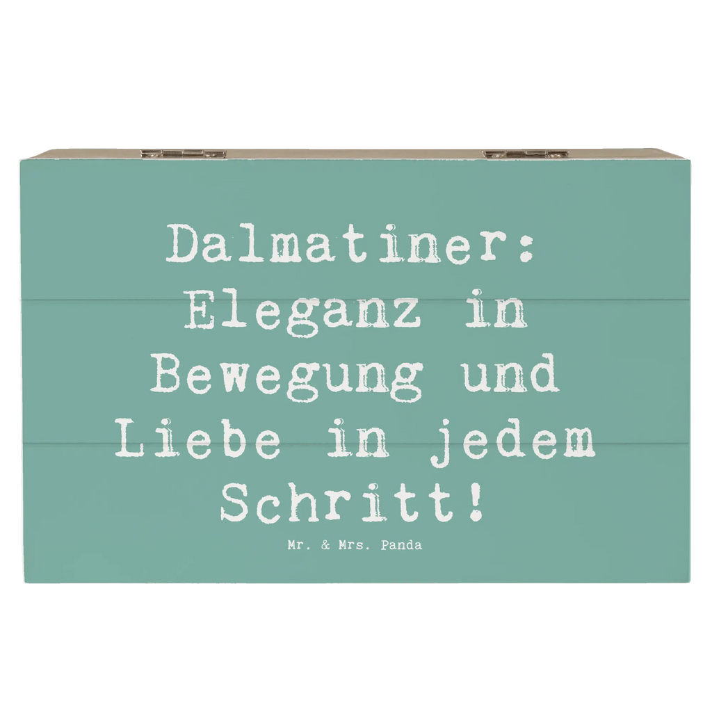 Holzkiste Spruch Dalmatiner Charme Geschenkbox, Holzkiste, Erinnerungskiste, Schatzkiste, Kiste, XXL, Aufbewahrungsbox, Geschenkdose, Dekokiste, Erinnerungsbox, Truhe, Schatulle, Hund, Hunderasse, Rassehund, Hundebesitzer, Geschenk, Tierfreund, Schenken, Welpe