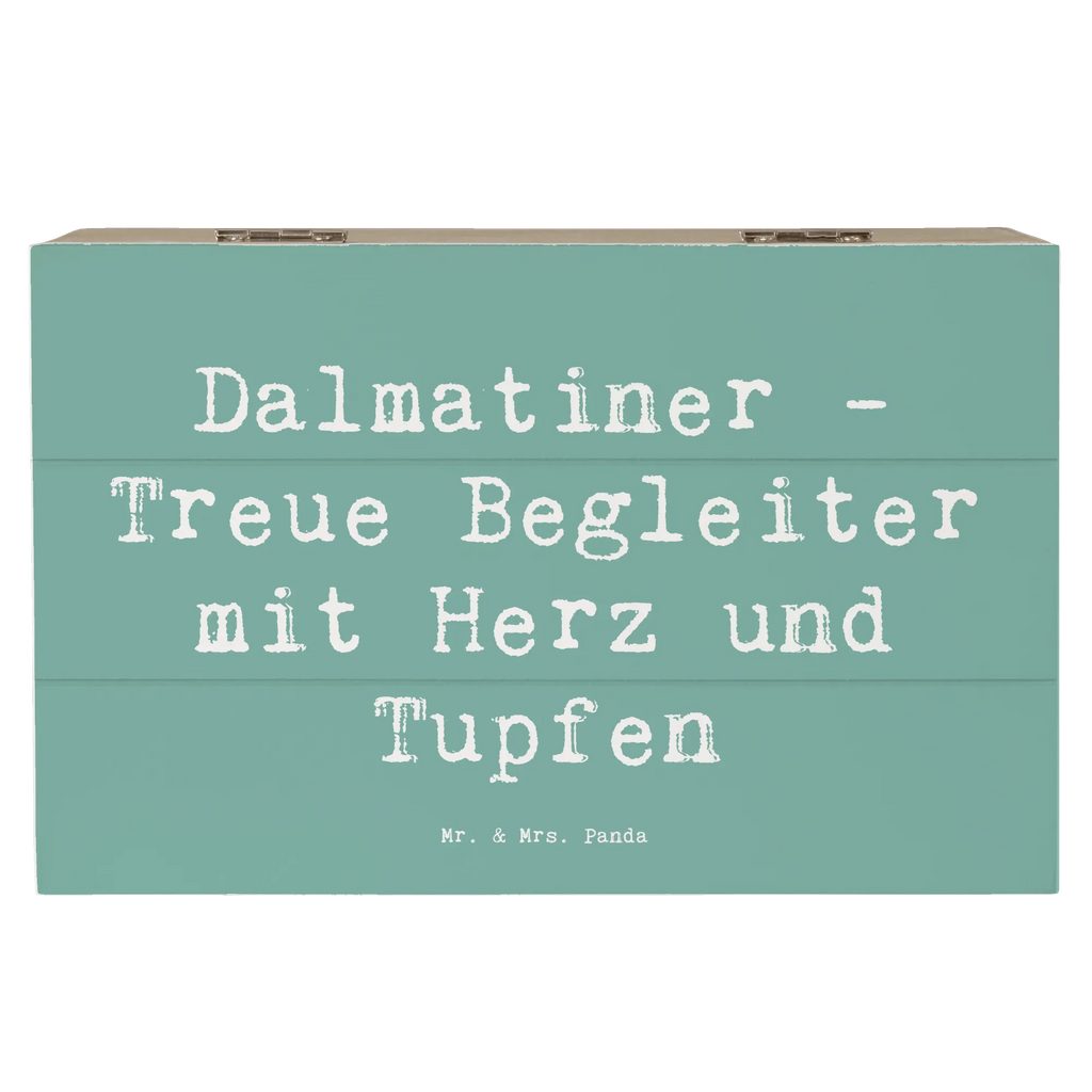 Wooden chest Saying Dalmatiner - Treue Begleiter mit Herz und Tupfen Dekokiste, Erinnerungskiste, Geschenkdose, Schatulle, Aufbewahrungsbox, Schatzkiste, XXL, Holzkiste, Kiste, Truhe, Erinnerungsbox, Geschenkbox, Hund, Hunderasse, Rassehund, Hundebesitzer, Geschenk, Tierfreund, Schenken, Welpe