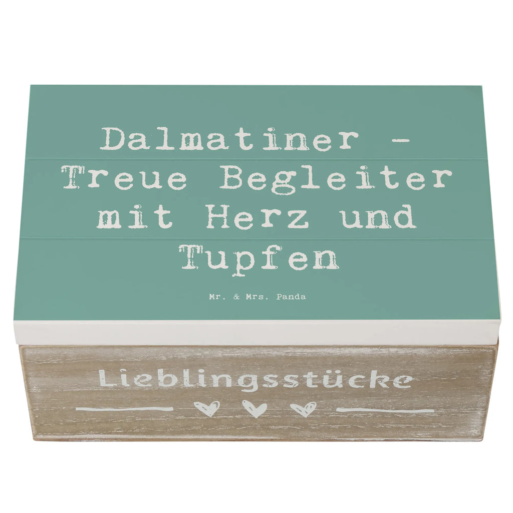 Wooden chest Saying Dalmatiner - Treue Begleiter mit Herz und Tupfen Dekokiste, Erinnerungskiste, Geschenkdose, Schatulle, Aufbewahrungsbox, Schatzkiste, XXL, Holzkiste, Kiste, Truhe, Erinnerungsbox, Geschenkbox, Hund, Hunderasse, Rassehund, Hundebesitzer, Geschenk, Tierfreund, Schenken, Welpe