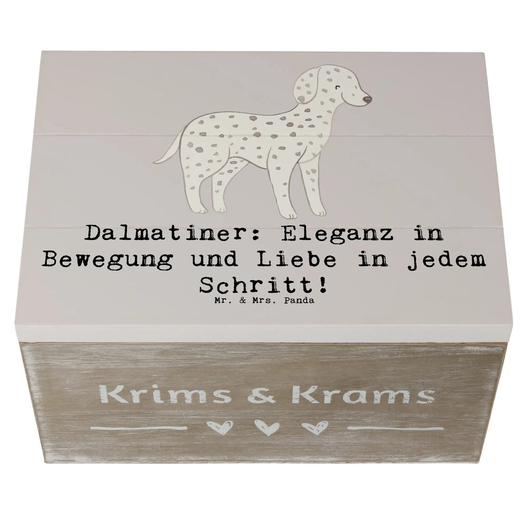 Holzkiste Dalmatiner Charme Dekokiste, Erinnerungsbox, Schatulle, Geschenkdose, XXL, Geschenkbox, Holzkiste, Truhe, Aufbewahrungsbox, Kiste, Erinnerungskiste, Schatzkiste, Hund, Hunderasse, Rassehund, Hundebesitzer, Geschenk, Tierfreund, Schenken, Welpe