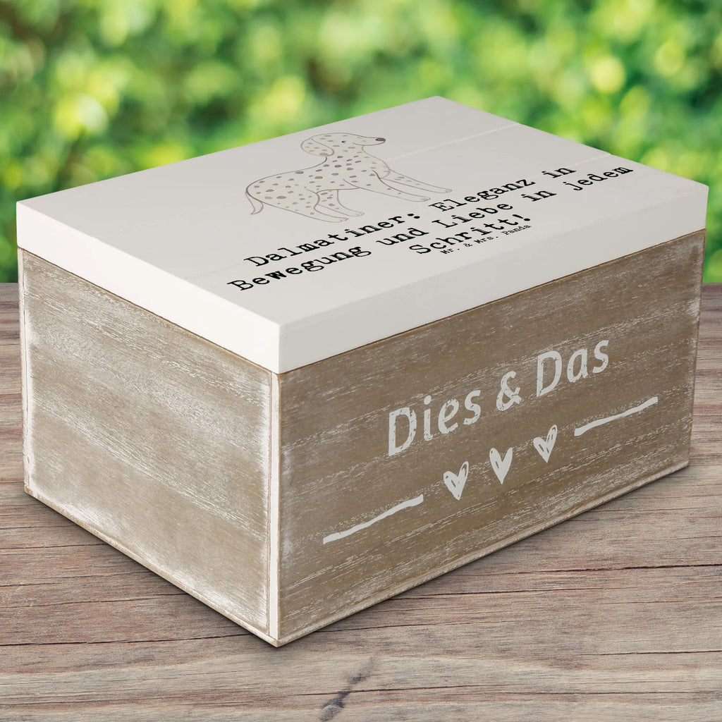 Holzkiste Dalmatiner Charme Dekokiste, Erinnerungsbox, Schatulle, Geschenkdose, XXL, Geschenkbox, Holzkiste, Truhe, Aufbewahrungsbox, Kiste, Erinnerungskiste, Schatzkiste, Hund, Hunderasse, Rassehund, Hundebesitzer, Geschenk, Tierfreund, Schenken, Welpe
